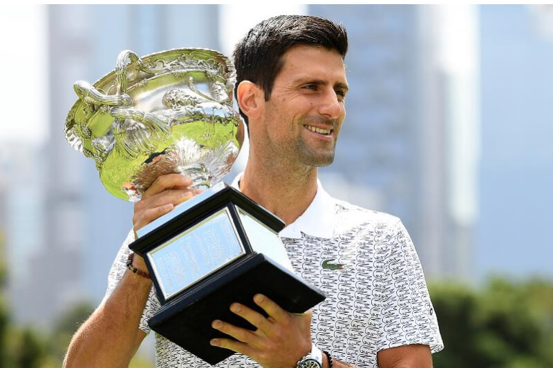 Novak Djokovic is the current Australian Open Champion