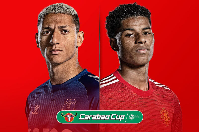 Everton vs Manchester United Carabao Cup