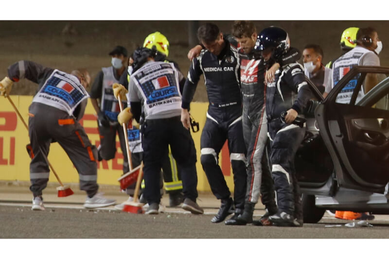 FIA to investigate Grosjean Crash