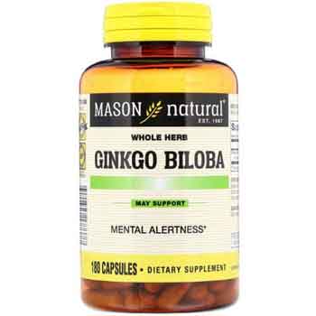 Ginkgo biloba capsules