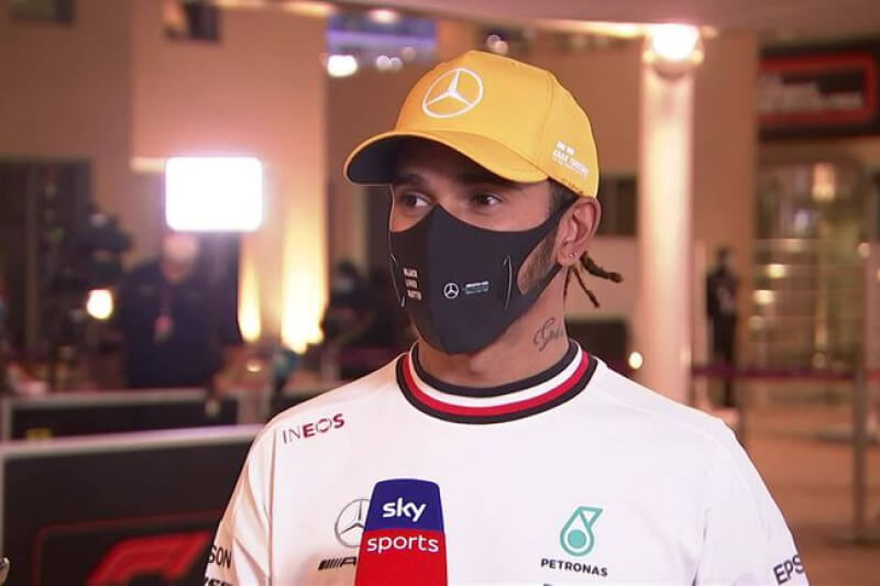 Lewis Hamilton says he's still feeling the after effects of the coronavirus ahead of season finale