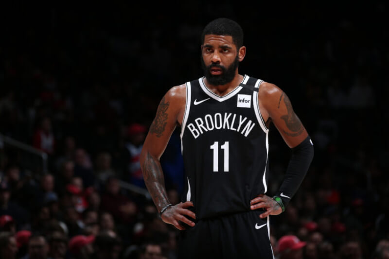 The NBA fines Kyrie Irving and the Brooklyn Nets