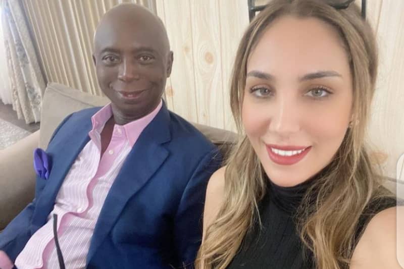 Ned Nwoko and Moroccan wife