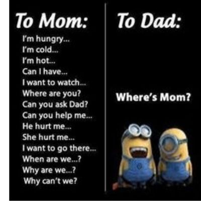 Minion memes about mum