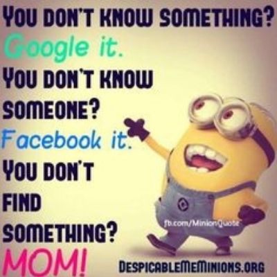 human search engine mom minion memes