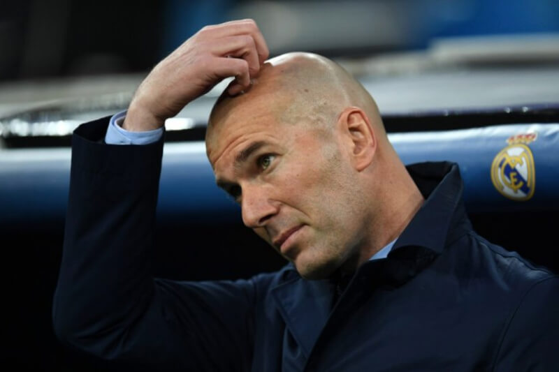 Zinedine Zidane tests positive for coronavirus