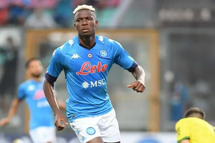 Napoli to fine Osimhen for testing positive for COVID-19