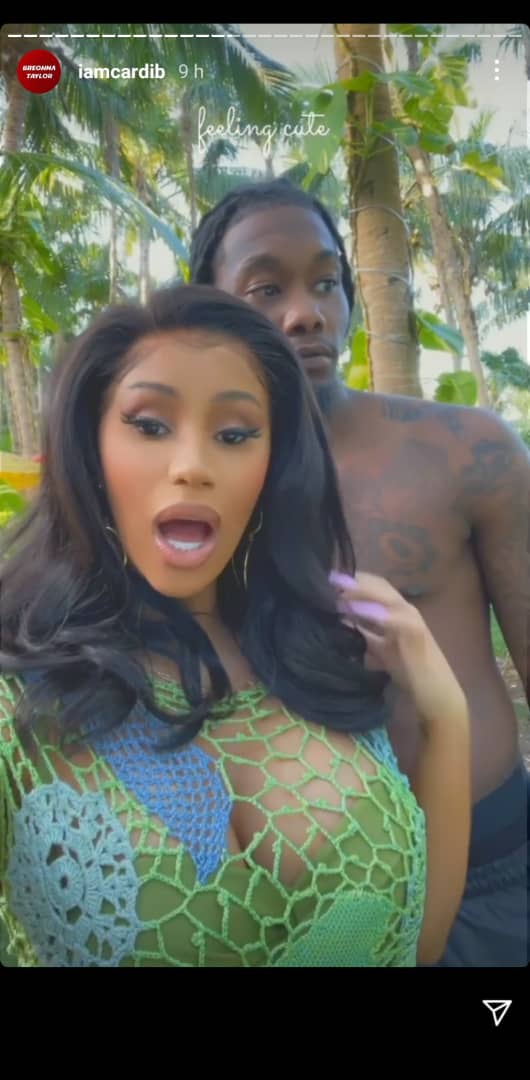 Valentine's Day getaway for Offset, Cardi B and daughter Kulture