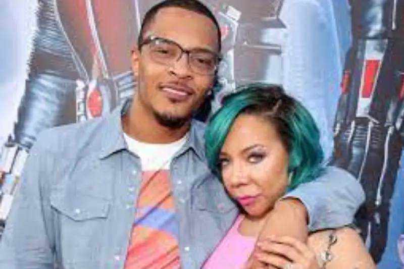 Rapper T.I and wife