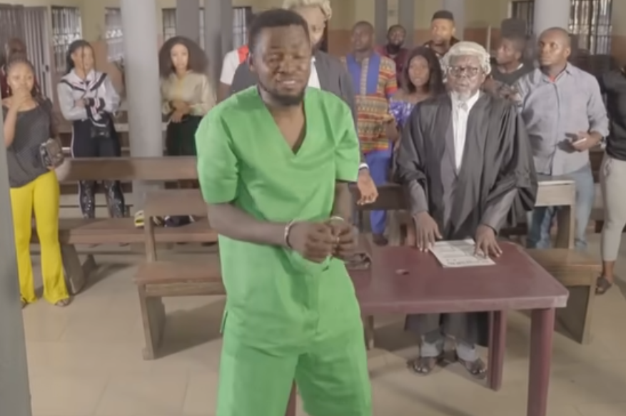 Mark Angel goes to prison without trial in new court skit