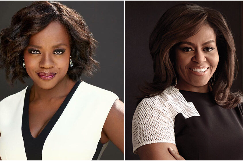 Michelle Obama is excited that Viola Davis will play her in The First Lady series