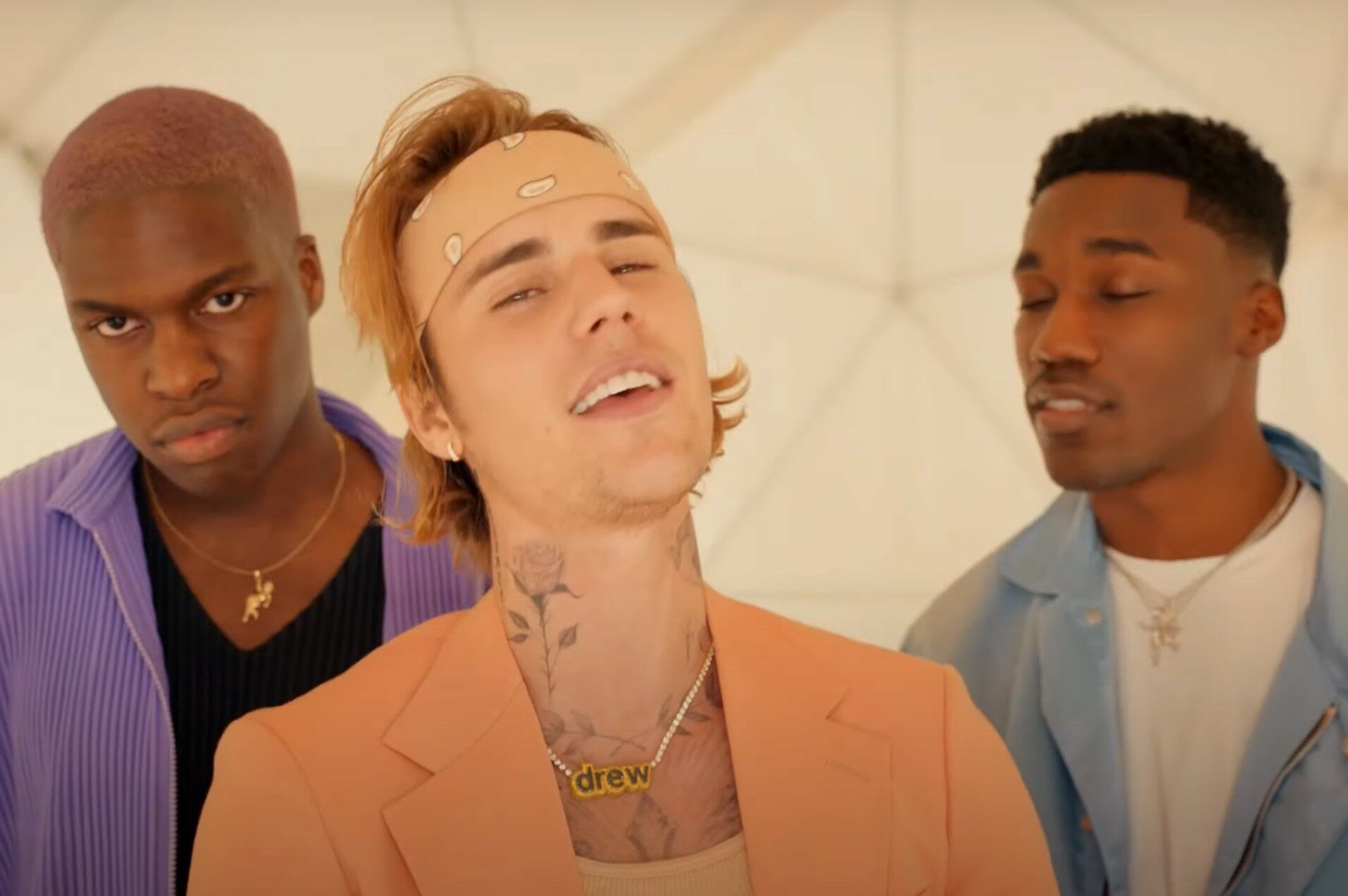 "Peaches" by Justin Beiber tops US music top ten charts of the week