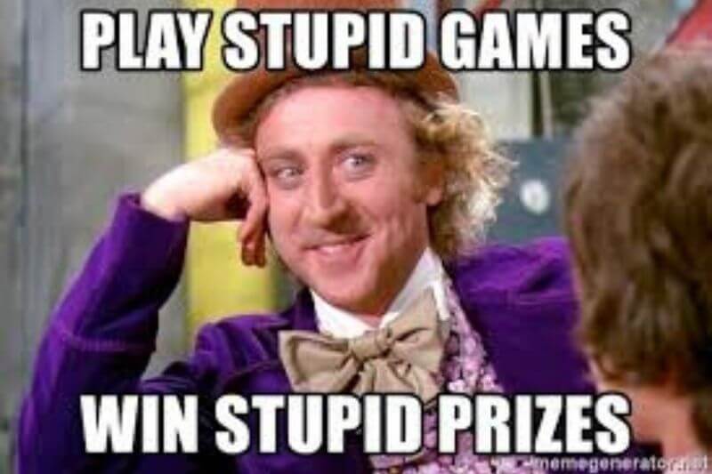 the stupid game