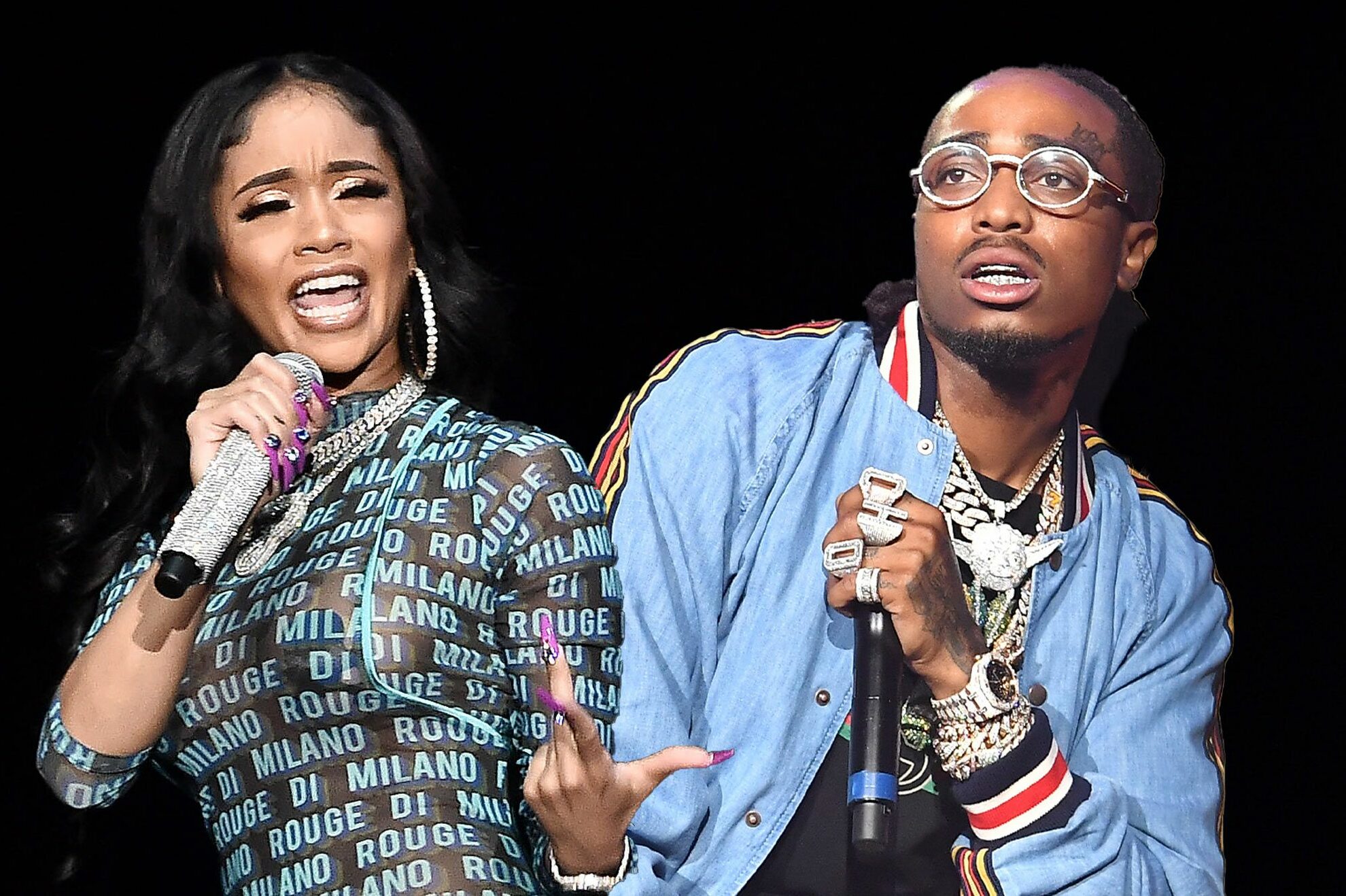 Video of Quavo and Saweetie fighting in elevator stirs social media arguments Introduction [Daily trending video intro soundbite] [Video of Quavo and Saweetie] [Video of Quavo and Saweetie] [Image of tweets] [Image of tweets] [Image of tweets] [Image of Quavo and Saweetie] [Image of Quavo and Saweetie] [Image of Quavo and Saweetie] [Daily trending video outro script]