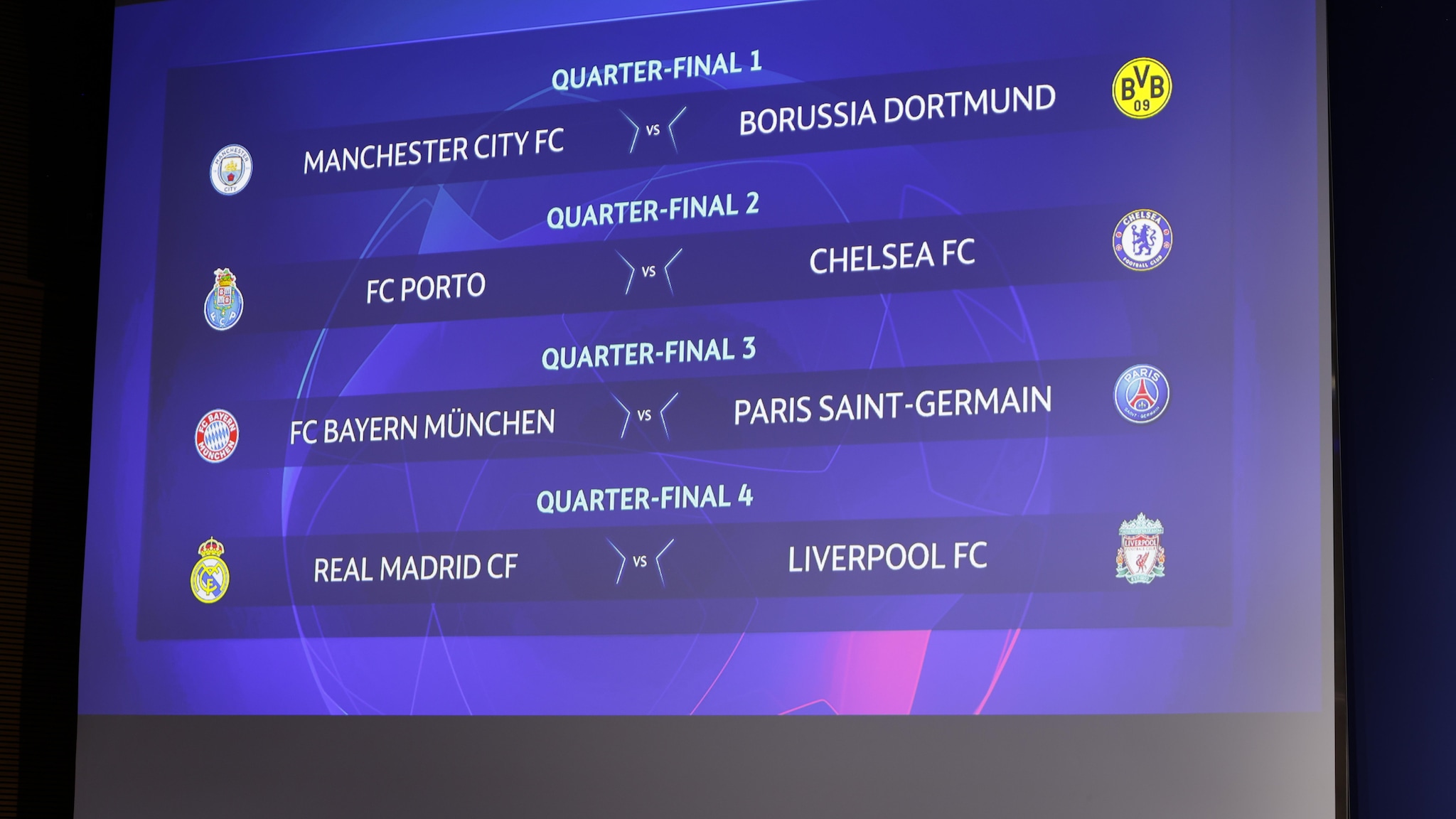 Champions League quarter-final draw: Bayern vs Paris rematch | UEFA Champions League | UEFA.com