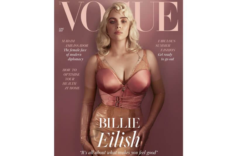Billie Eilish turns head in latest issue of British Vogue magazine