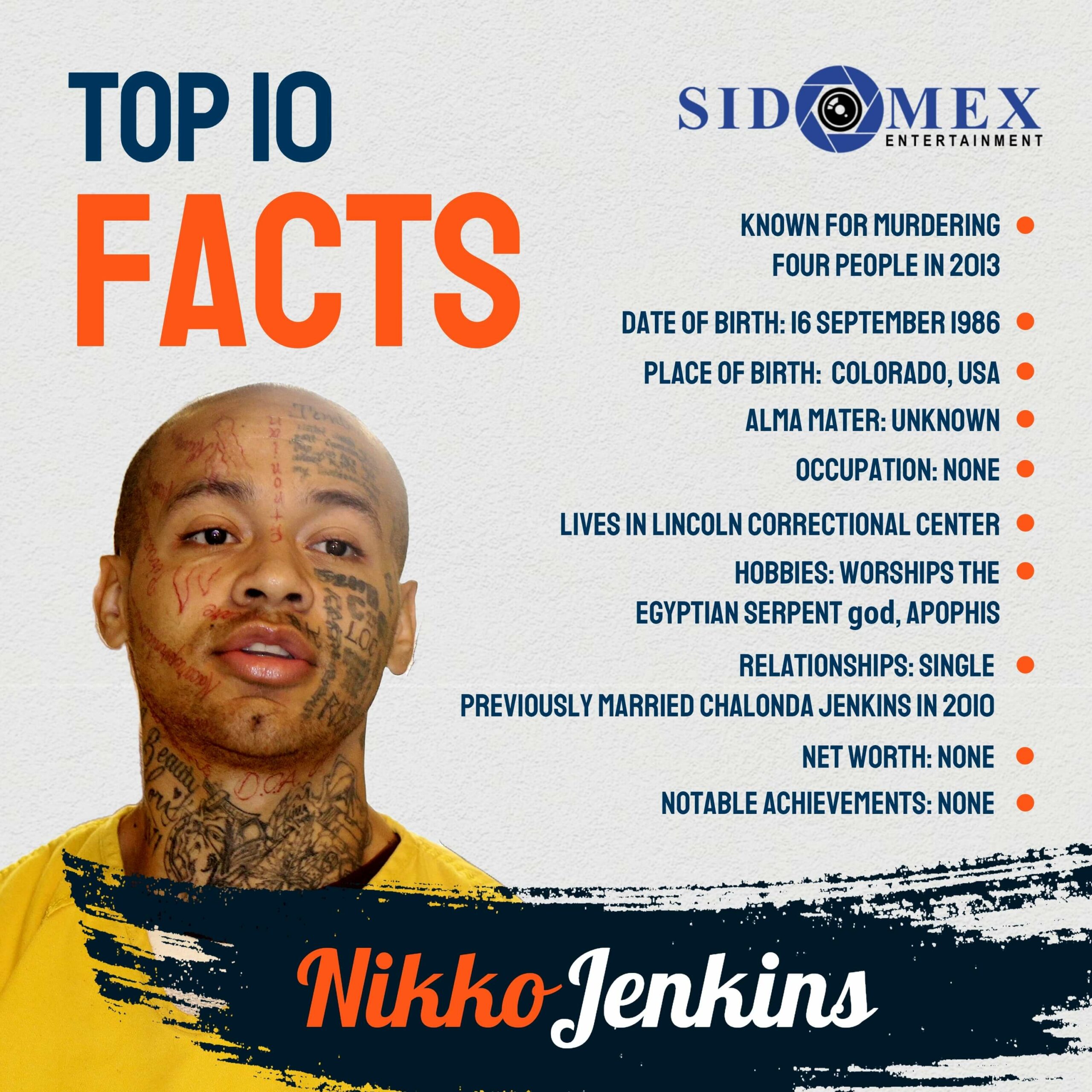 Nikko Jenkins biography: death row, Andrea Kruger murder, family and wife