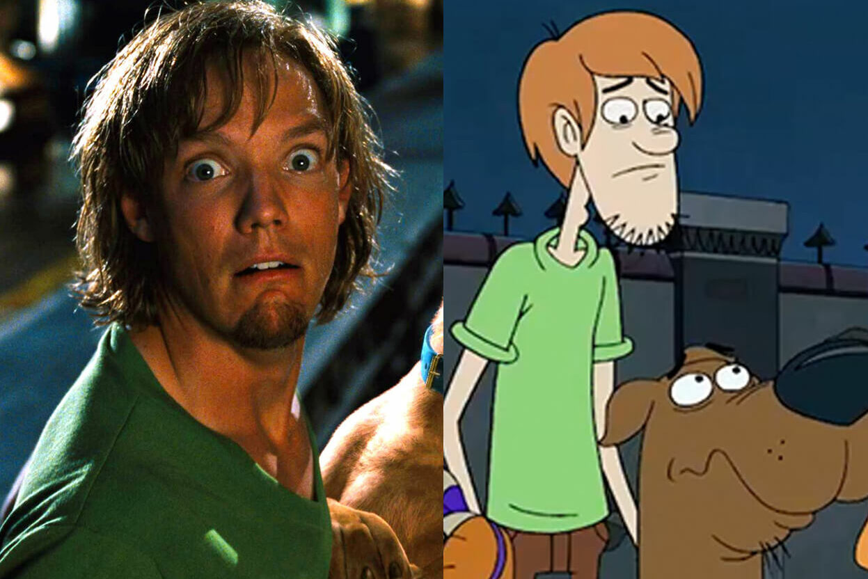 Matthew Lillard Shaggy voice actor in Scooby Doo, wife Heather Helm