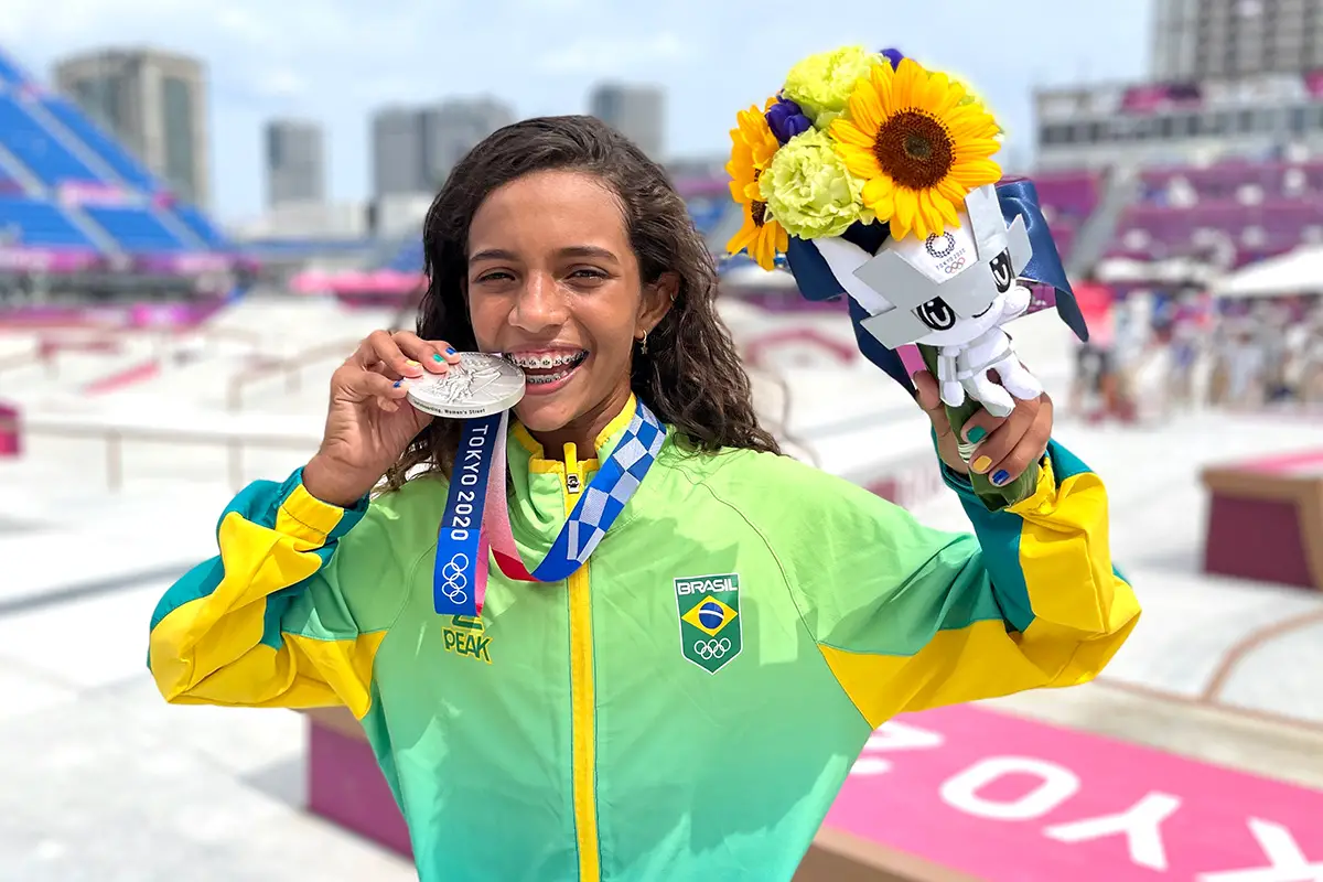 Rayssa Leal - youngest Olympic medalist ever 