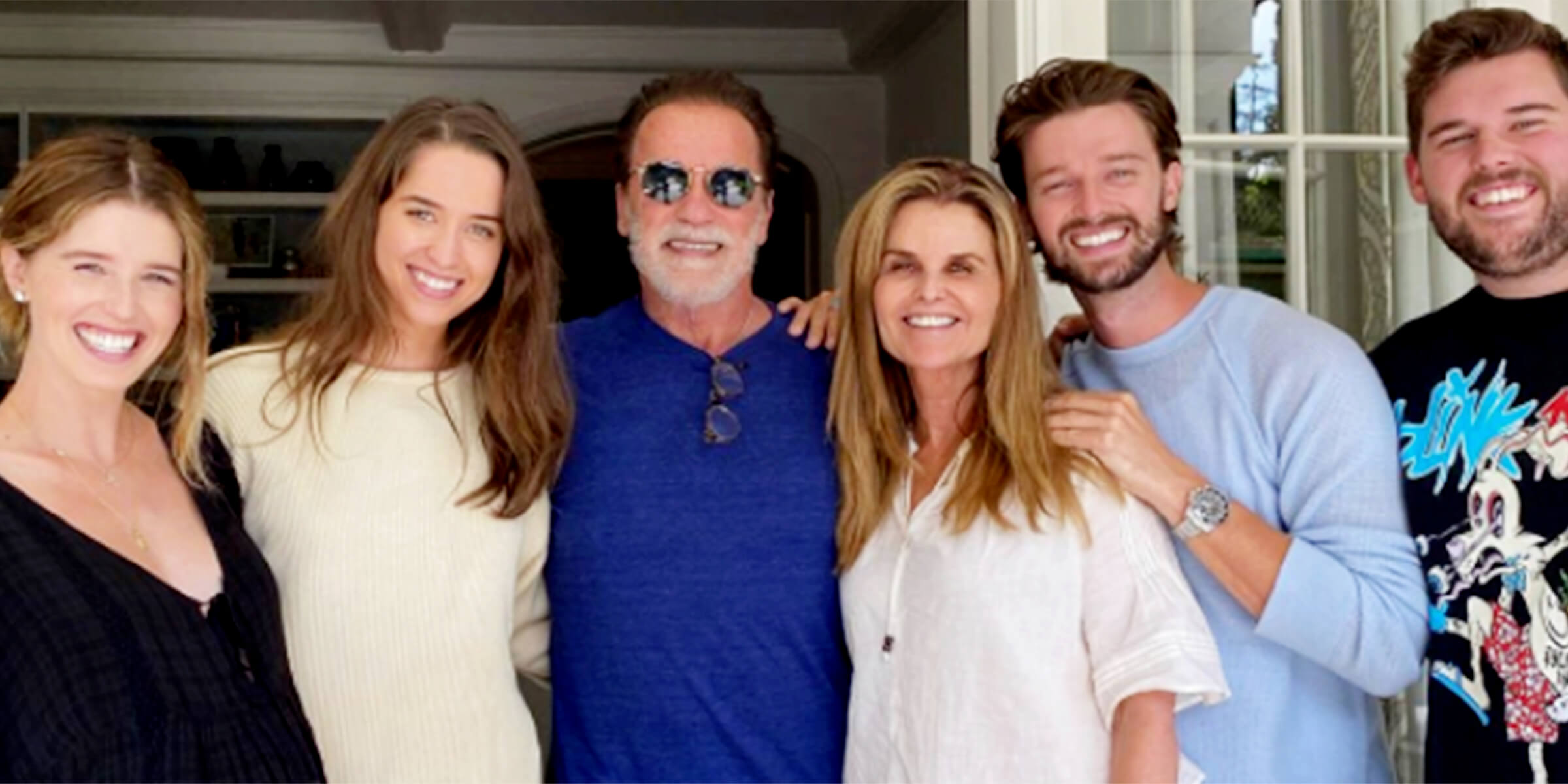 Arnold Schwarzenegger sons and family