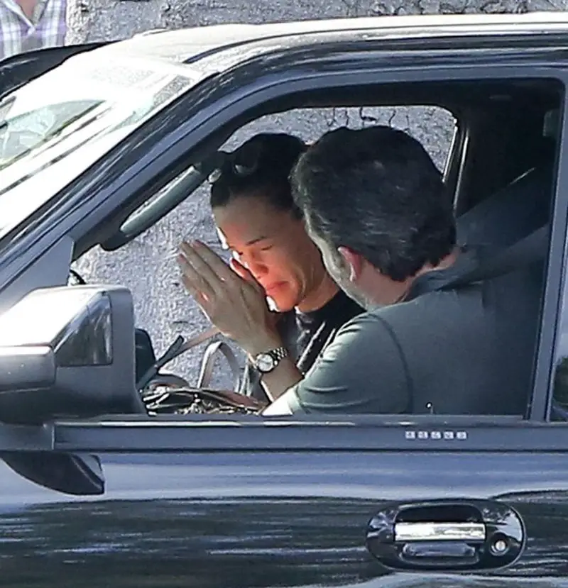 Jennifer Garner and Ben Affleck car fight -  celebrity couples fight in public