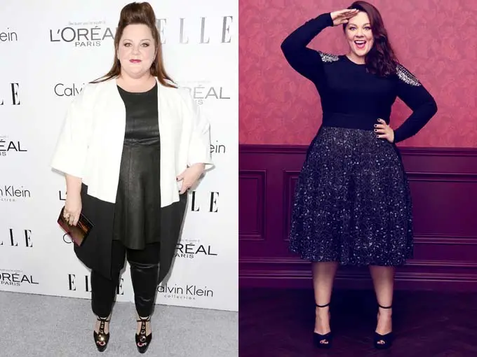 Melissa McCarthy – 50 pounds - 10 inspirational celebrity weight loss stories