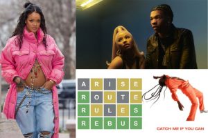 Rihanna pregnancy, Nicki Minaj & Lil baby - Do We Have A Problem, Wordle, Adekunle Gold - Catch Me If You Can album