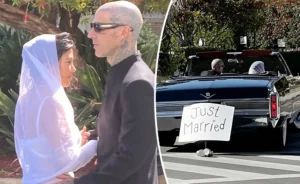 Kourtney Kardashian and Travis Barker legally tie the knot 4 hours ago Kourtney Kardashian and Travis Barker .