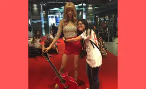 Madame Tussauds, Bangkok Taylor Swift wax figure