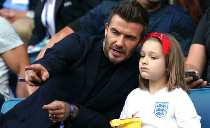 David Beckham fears for his family safety