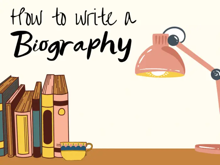 how to write political biography