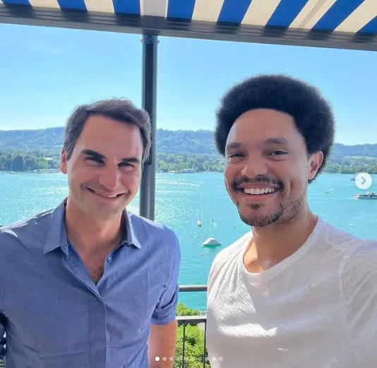 Trevor Noah visits father's country Switzerland