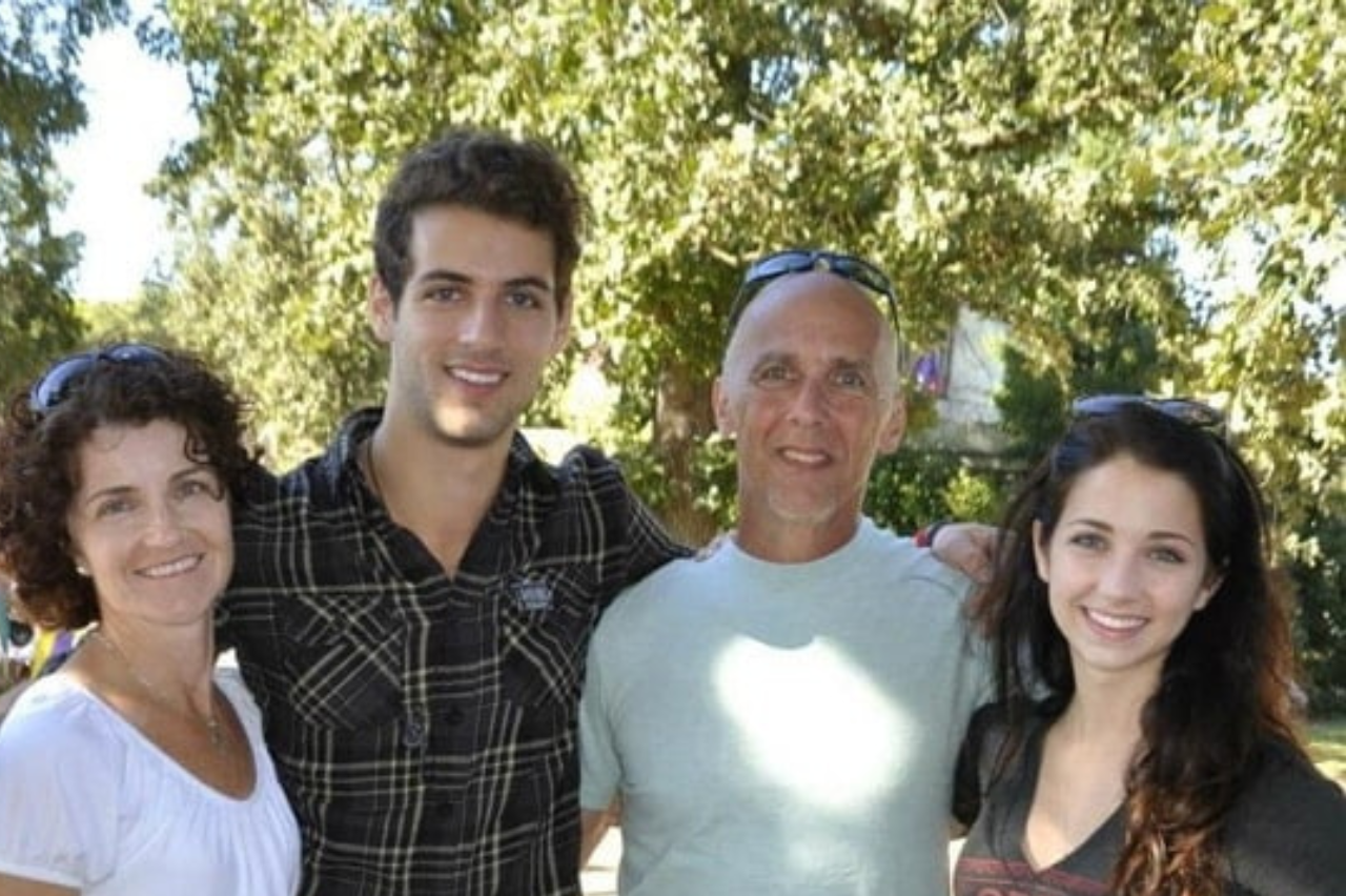 Emily Rudd and family