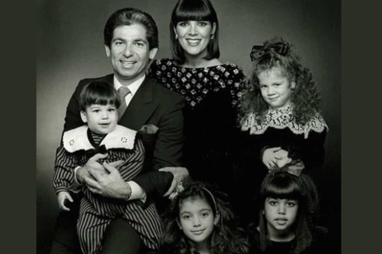 Robert Kardashian and family