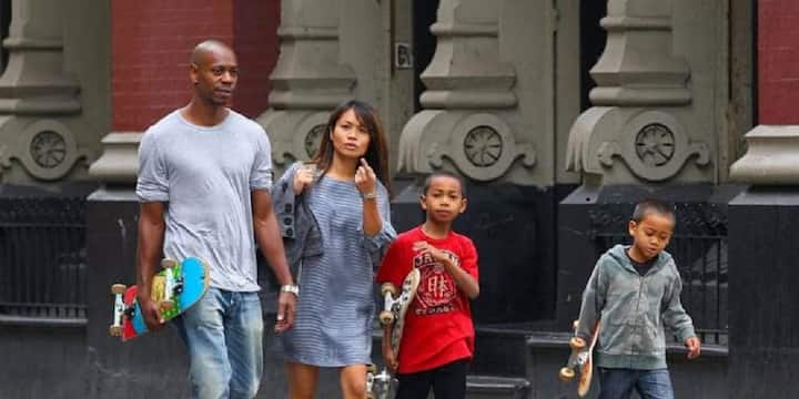 Dave Chappelle and family