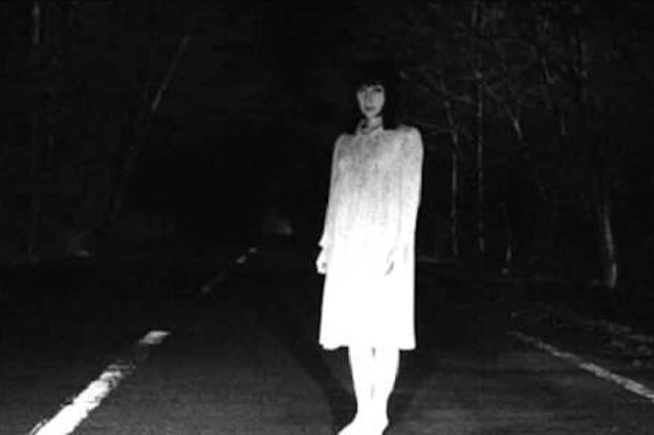 Alleged image depicting Teresa Fidalgo on a lonely dark Portuguese road.