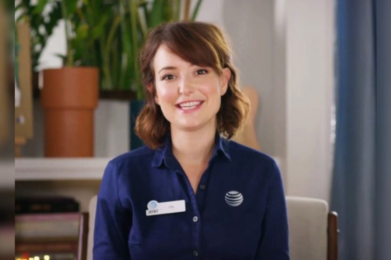 Lily Adams of AT&T Famous commercials.