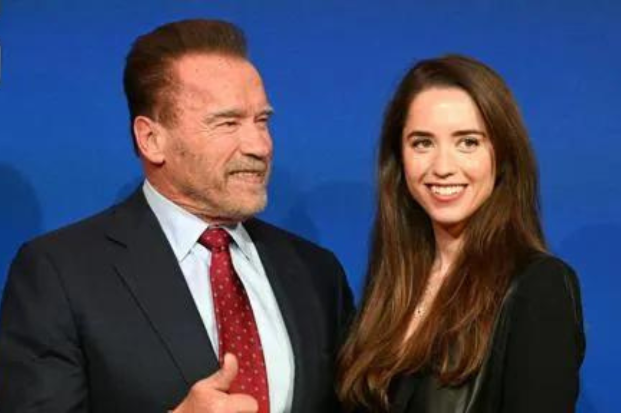 Arnold and daughter, Christina Schwarzenegger 