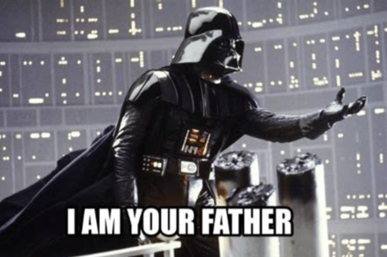 "I am your father" meme