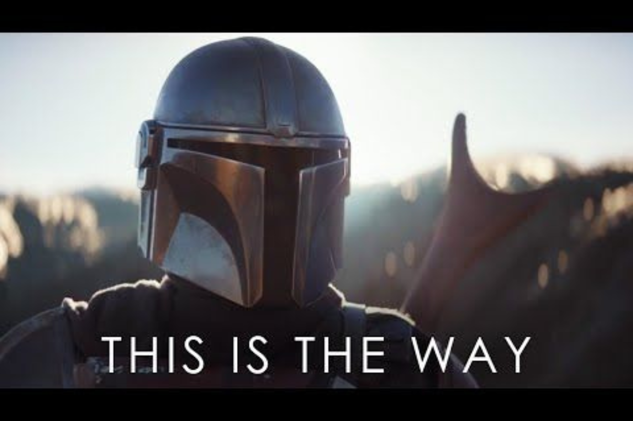 "This is the way" meme from The Mandalorian