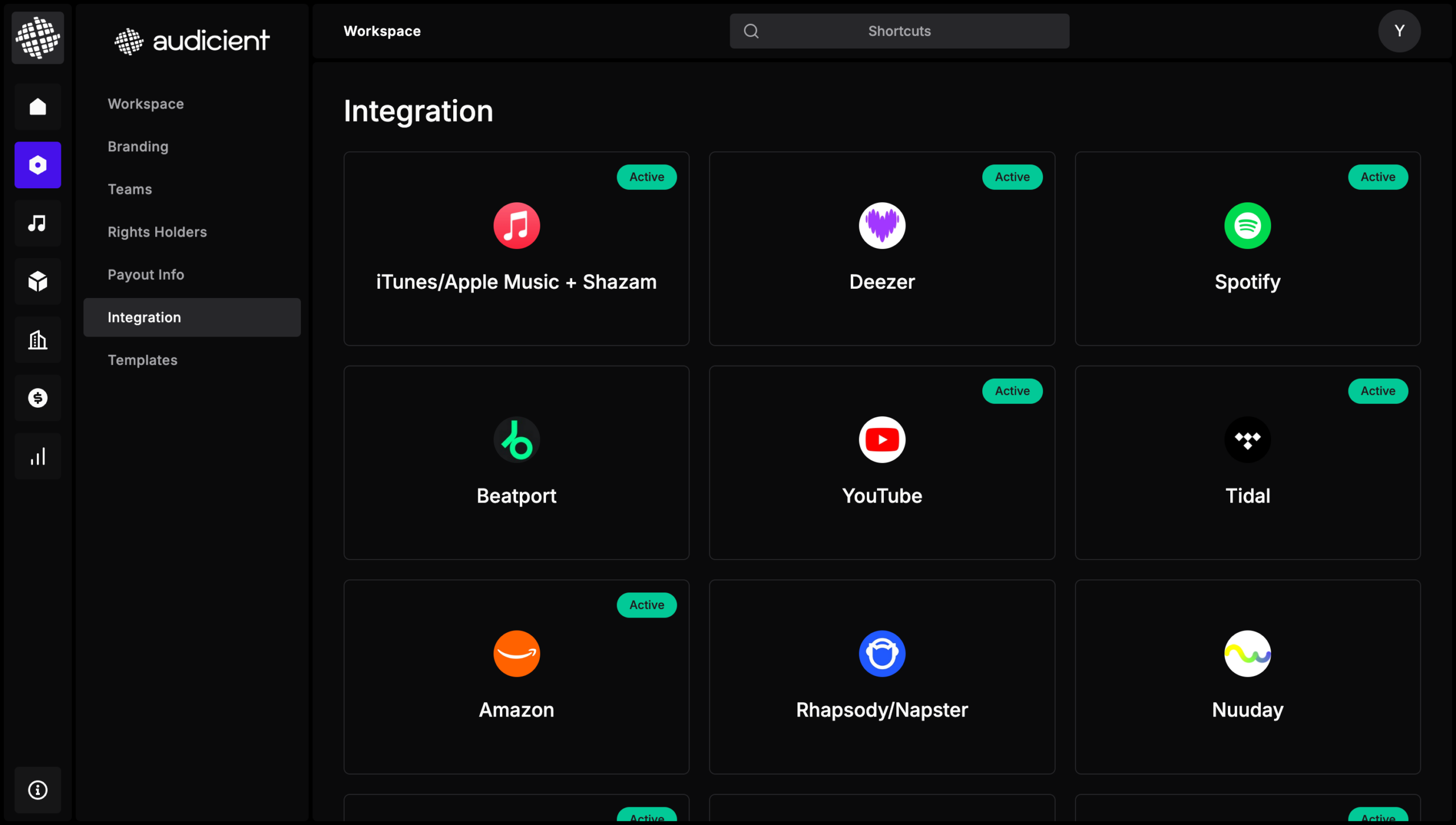 Laptop showing music distribution dashboard with upload progress and platform delivery status
